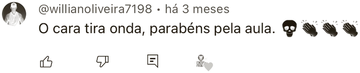 @willianoliveira7198: O cara tira onda, parabéns pela aula.